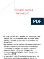 Kato Thick Smear Technique 0