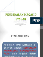 PENGENALAN MAQASID SYARAK