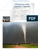 Similitudes y Diferencias Entre Tornados y Huracanes