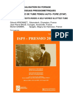 Réalisation Du Forage Pour Essai Pressiométrique. ISP (2005)