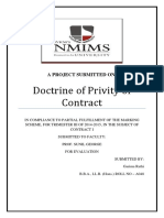 Privity of Contract (Repaired)