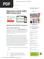Download Algoritma Lebah ABC Bee Colony Java _ Contoh Program by s1075457 SN355070363 doc pdf