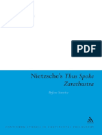 (Continuum Studies in Continental Philosophy) Luchte, James_ Nietzsche, Friedrich-Nietzsche's Thus Spoke Zarathustra _ Before Sunrise-Bloomsbury Academic_Continuum (2008)