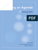 PMO Setting Agenda