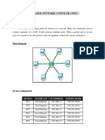 Hub Based Network Configuration Guide