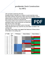 Random Legendlander Deck Construction for MTG