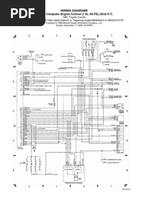 Toyotum Ecu Wiring Diagram - Complete Wiring Schemas