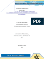 Evidencia 4 Informe de Analisis de Los Indicadores y Estandares Proyectados y Pertinencia