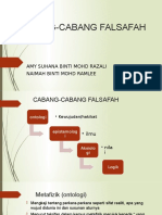 Cabang-Cabang Falsafah (Kumpulan 2)