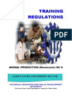 Animal Production (Ruminants) NC II