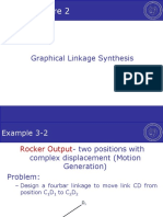 CH # 3 Lecture 2: Graphical Linkage Synthesis