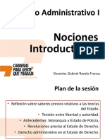 Clase 1 - Antecedentes Del Derecho Administrativo