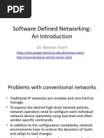 Software Defined Networking