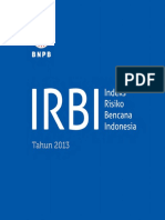 BNPB - Indeks Risiko Bencana Indonesia (IRBI) 2013.pdf