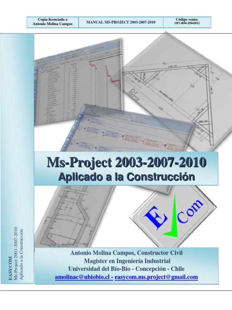 Manual MS Project para Construcción | PDF | Tiempo de trabajo ...