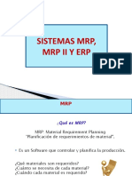Sistemas MRP1,2 y ERP