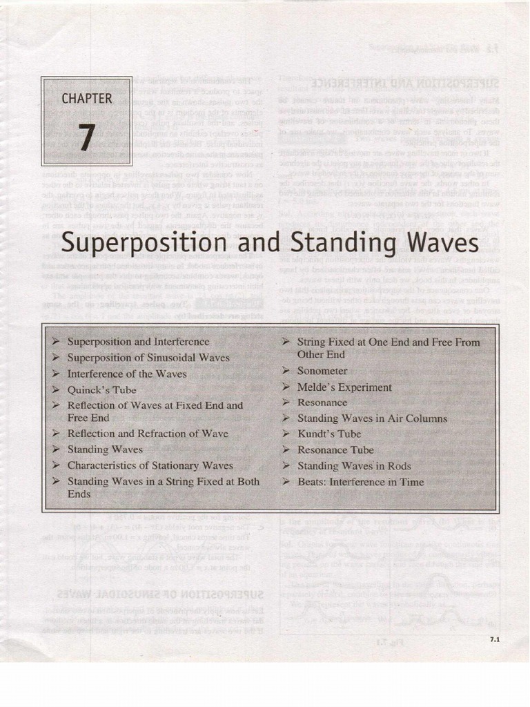 12 2 Superposition of Standing Waves PDF | PDF