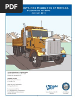 Nevada Highways Map (2010)