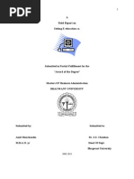 Download Field Report on E-education by Amit SN35509720 doc pdf