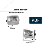 3000 Series Indicators Instruction Manual: T31P Indicator