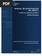 Manual de Investigación Del Medio i