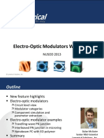 Lumerical Electro Optic Modulators Nusod 2013