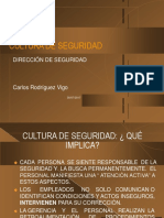 Cultura de Seguridad