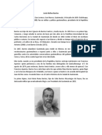 Justo Rufino Barrio Biografías