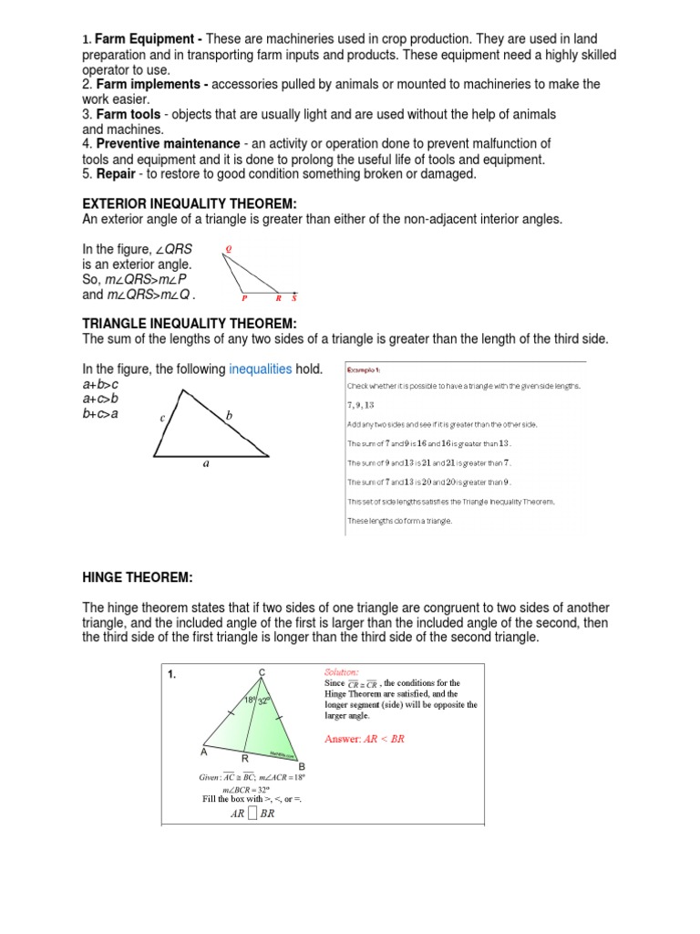 Exterior Angle Theorem