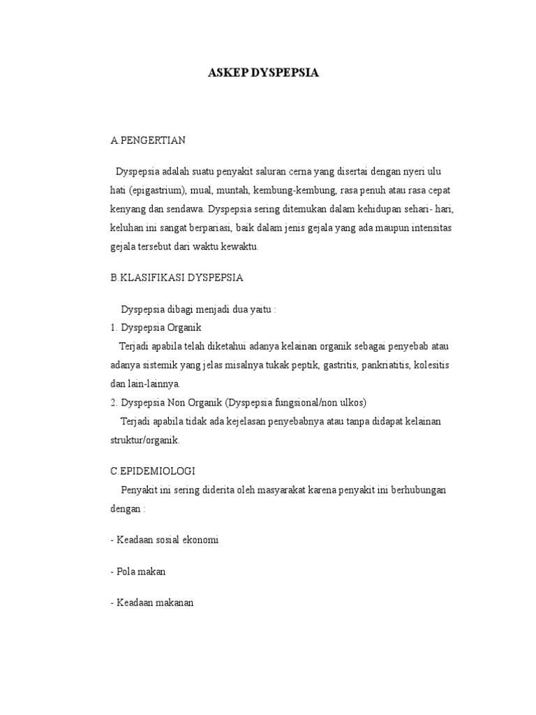 ASKEP DYSPEPSIA PDF