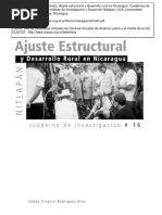Ajuste Estructural y Desarrollo Rural(1)