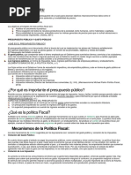 Politica Fiscal Peru