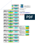 Tabla Para Correccion de API