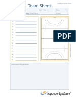 Teamsheettemplate PDF