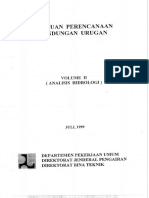 Panduan Perencanaan Bend Urugan Vol 2. Analisis Hidrologi PDF