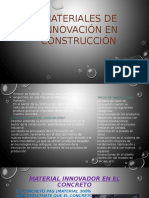 Materiales de Innovación