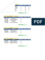 Code Subject Credit Points Mark Grade: Year: 1 Semester: 1