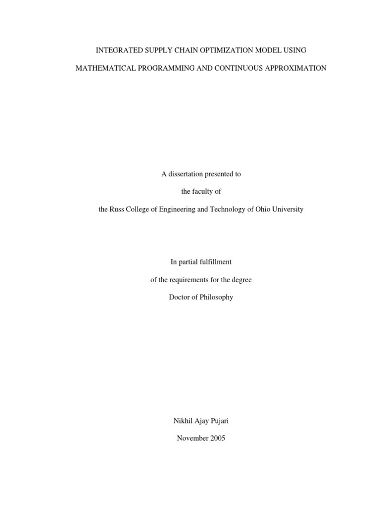 Supply Chain Model | PDF | Supply Chain | Supply Chain Management
