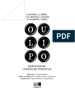 OULIPO-Ejercicios de Literatura Potencial -Extractos Del Libro - Caja Negra 2016