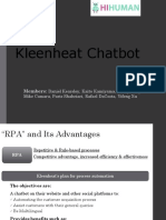 Kleenheat Chatbot: Members