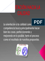 Orientación Hacia La Calidad