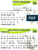 Ungkup 001 - Haluli Minggo Manampara