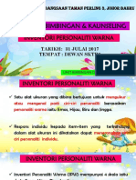 Program Bimbingan & Kaunseling: Inventori Personaliti Warna