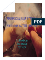 PEMASANGAN JALUR INTRAVENA PERIFER DAN KATETER UMBILIKAL (Compatibility Mode) PDF