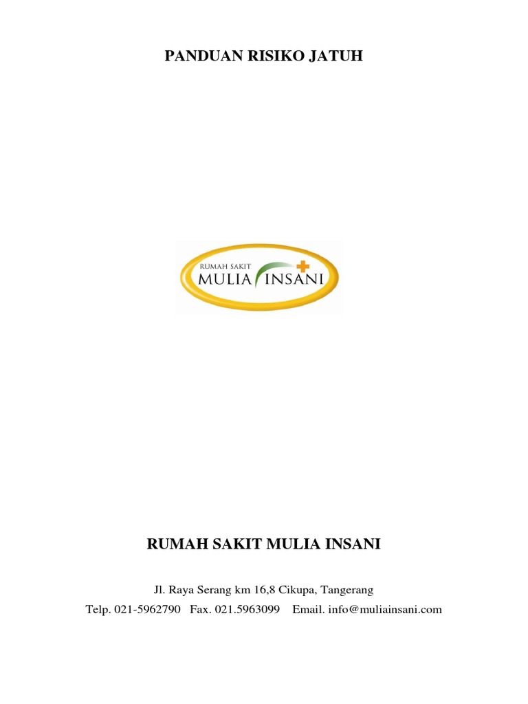 Panduan Risiko Jatuh Pdf Sains Matematika