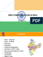 Employment Relations in India: Ravi Varma R