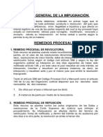 Recursos y Remedios Procesales