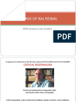 Works of Raj Rewal: With Primary Case Studies