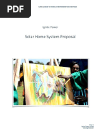 Solar Home System Proposal: Ignite Power