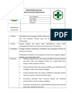 SOP Identifikasi Keluhan PX